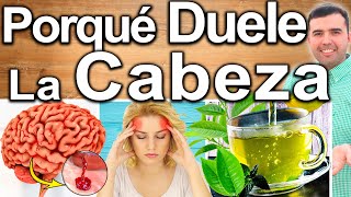 7 CAUSAS Y CÓMO CURAR LOS DOLORES DE CABEZA  Porqué Duele Y Cómo Solucionar Las Migrañas [upl. by Liponis]