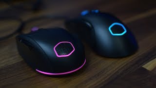 Cooler Master MM530 MM520 Review  Mouse for different grips [upl. by Olga753]