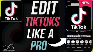 How to Edit a TikTok Video [upl. by Direj494]