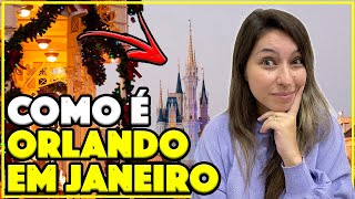 COMO É ORLANDO EM JANEIRO  É FRIO MESMO ORLANDO MÊS A MÊS [upl. by Osnola]