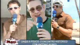 Pânico Na TV 10102010  Vesgo e Polvilho Encontram Antônio Nunes  Parte 1 [upl. by Airdnola418]