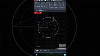 Auto cad 2024 practice circular drawing drawing 20 [upl. by Gazzo]