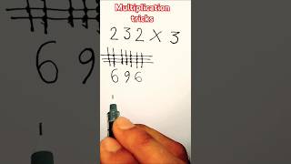 Multiplication shortcut Math tricks YouTube shorts short shorts viral [upl. by Ikkin]