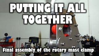 Assembling the vanmounted Rotary Mast Clamp for Ham Radio [upl. by Erehc]