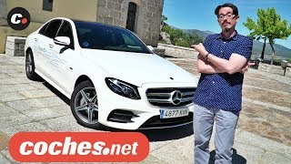 MERCEDES CLASE E 300 de  Primera prueba  Review en español  Híbrido plugin  cochesnet [upl. by Godding]