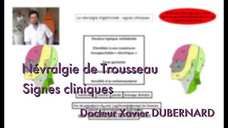 Névralgie trigéminale  Névralgie du trijumeau  Signes cliniques  Docteur Xavier DUBERNARD [upl. by Cranford]