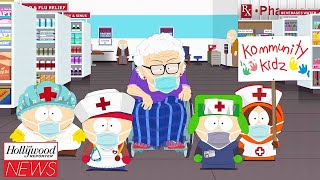 South Park Mocks QAnon and Vaccine LineCutters in New quotVaccination Specialquot  THR News [upl. by Otes]