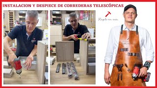 Todo lo que debes saber sobre instalar y despiezar correderas telescópicas [upl. by Hussey293]