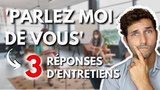 💼 Parlez Moi de Vous en Entretien  Comment Répondre  Étudiants amp Ingénieurs [upl. by Taddeusz]