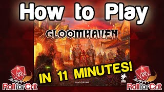 How to Play Gloomhaven  Roll For Crit [upl. by Ydnir]