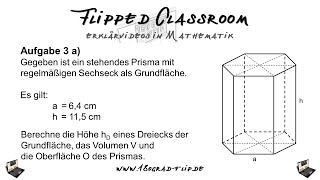 3 a Sechseckprisma  Übungsaufgabe [upl. by Egin]