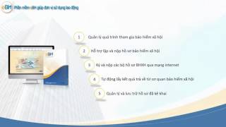 Giới thiệu phần mềm kê khai BHXH điện tử eBH [upl. by Eirffej]