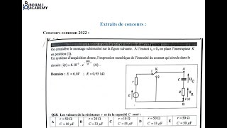 Préparation concours médecine 2024  ELECTRICITE EXTRAITS DE CNCRS 🔥 [upl. by Phedra472]