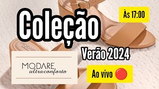 MODARE CALÇADOS VERÃO 2024  CALÇADOS ORTOPÉDICOS  SANDÁLIAS ANABELAS  SAPATOS CONFORTÁVEIS ✨ [upl. by Olzsal]