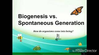 Spontaneous generation vs biogenesis How do organisms come into being [upl. by Kline]