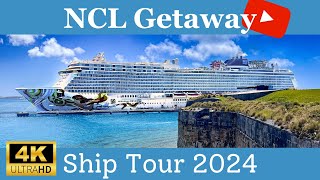 The Norwegian Getaway A Tour in 4K [upl. by Lyrac]