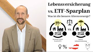 Lebensversicherung vs ETFSparplan  Was ist die bessere Altersvorsorge [upl. by Eiramnna527]