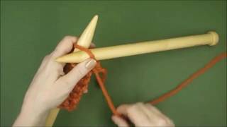 Knitting Tutorial  Purl Stitch  Alices Bear Shop [upl. by Enrobso903]