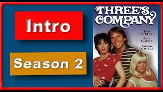 Threes Company Intro  Season 2 [upl. by Suaeddaht]