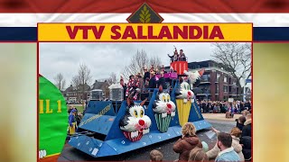 Sallandse Carnavalsoptocht Raalte 1122024 [upl. by Ecnerual271]