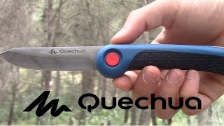 Coltello Outdoor QUECHUA  Test amp Review  ESCLUSIVA [upl. by Yznel]