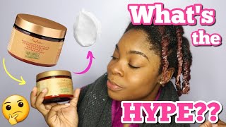 Is it worth the HYPE  SheaMoisture Manuka Honey amp Mafura Oil Intensive Hydration Masque [upl. by Dirraj940]