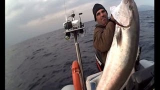 amderjack ΜΑΓΙΑΤΙΚΟ 46 kg sotos fishingwmv [upl. by Siravrat]