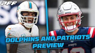 Dolphins vs Patriots Week 2 Preview  PFF [upl. by Bil63]