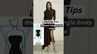 styling tips for inverted triangle body shape bodyshapes fashiontips short [upl. by Natsirhc131]