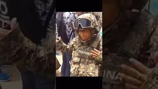 La anciana militar🫡 viral trending shorts ejercitomexicano soldado sedena [upl. by Ahsenrad]