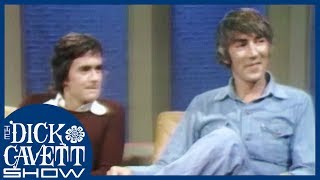 Peter Cook and Dudley Moore on English and American Accents  The Dick Cavett Show [upl. by Nmutua752]