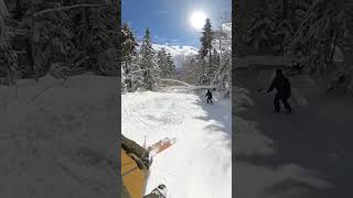 A Run on the 2025 Elan Ripstick 108 during our 8th Annual Ski Test at Stowe Mountain Resort [upl. by Amann]