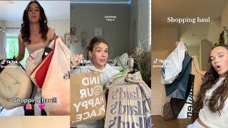 Summer shopping haul  TikTok compilation 🛍️😋 [upl. by Dreda]