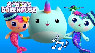 Mermaid Cruise Ship Song  GABBYS DOLLHOUSE  Netflix [upl. by Kermie]