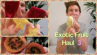 Ich teste EXOTISCHE FRÜCHTE  TEIL 3  😍 Exotische Früchte essen [upl. by Cassandry257]