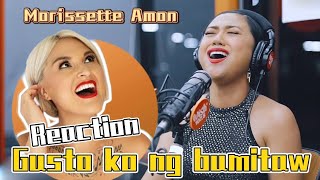 Vocal Coach Reaction to Morissette Amon「Gusto Ko Nang Bumitaw」 LIVE [upl. by Anohr468]