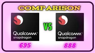 Snapdragon 695 5G Vs Snapdragon 888  full comparison  Pro Vs Noob [upl. by Langham928]