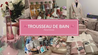 Trousseau de bain de la mariéeجهاز العروس ولوازم الحمام [upl. by Viehmann]