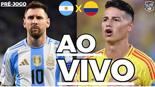 PRÉ JOGO ARGENTINA X COLÔMBIA AO VIVO  TRANSMISSÃO AO VIVO  FINAL DA COPA AMÉRICA 2024 [upl. by Heddi]