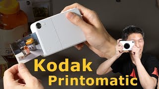 Review Kodak Printomatic Instant print camera [upl. by Treblah85]