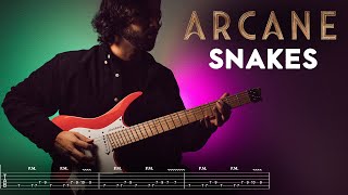 TAB ARCANE  SNAKES Pvris amp Miyavi Guitar Cover [upl. by Kwarteng506]