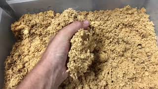 10lb Of Freshly Cut FatWood SawDust [upl. by Armin]