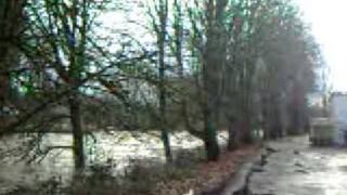 Skookumchuck River in Centralia WA USA Flooding 20082009 [upl. by Onitnelav633]