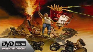 Aqua Teen Hunger Force Colon Movie Film For Theaters 2007 DvD Menu Walkthrough [upl. by Alicec]