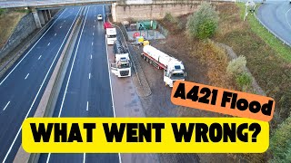 What went wrong on the A421  Bedford Flood A421 [upl. by Sadnac]