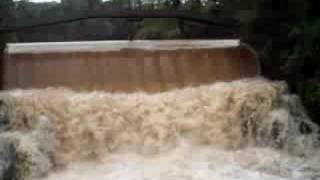 Lasater Rd Dam overflow [upl. by Kusin108]