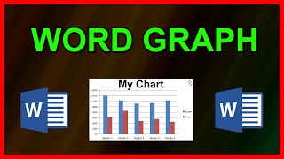 How to Convert Table to Chart in Word  MS Word Tutorial [upl. by Kwarteng]