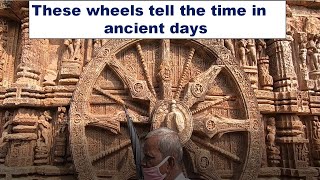 OMG so accurate  Real Time calculation through Wheel at Konark Sun temple Odisha [upl. by Deach93]