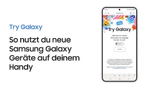 Wie du die neuesten Galaxy Geräte auf deinem Handy ausprobieren kannst  Samsung [upl. by Ahsuas]