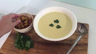 French style Leek and potato soup  good practice for your first soup [upl. by Nanice903]